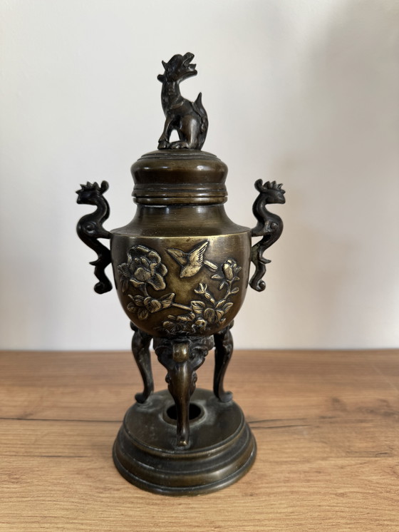Image 1 of Set of 3 Chinese bronze objects