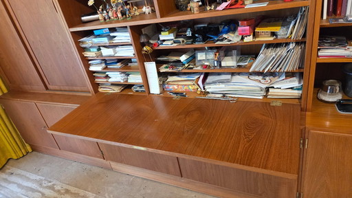 Scandin. Designer secretary by Poul Hundevad, teak, vintage