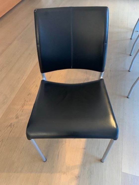 Image 1 of B&B Italia - Table à manger Paolo Piva avec 6 chaises