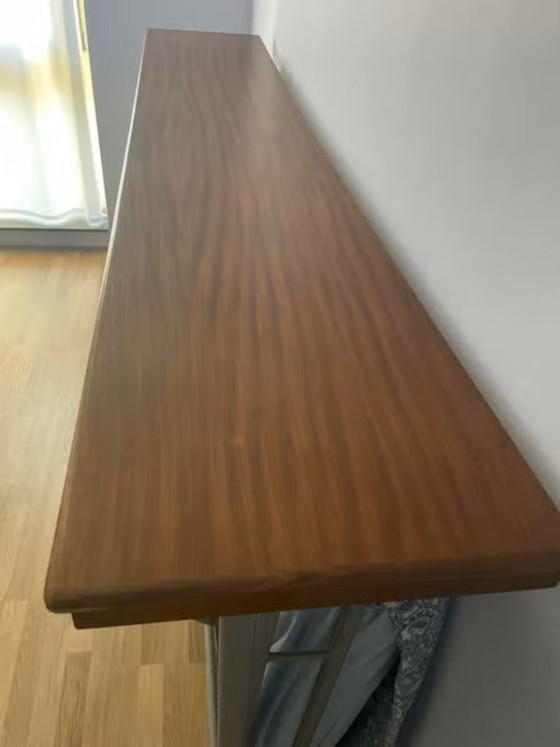 Image 1 of Letto pieghevole con piano in legno - anni '60