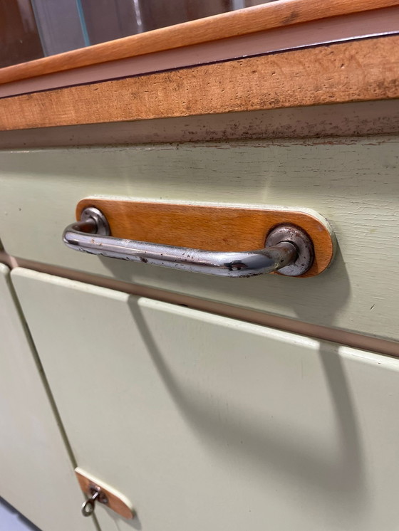 Image 1 of Mobile buffet cecoslovacco d'epoca di Tatra Nábytok - 1960 Mid-Century