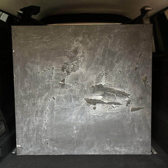 Louis-Marie Londot, Composition brutaliste abstraite, Huile sur toile, 1964 – Peintures et dessins, Canvas (photo 2 of 11)
