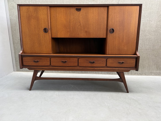 Image 1 of Louis Van Teeffelen Vintage Dressoir, Buffetkast, Barkast