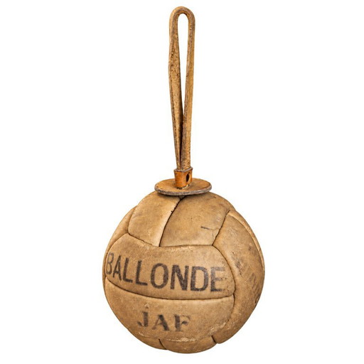 Old JAF Leather Ballonde with Strap – Vintage Sport