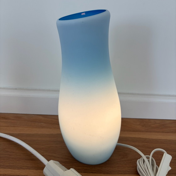 3x IKEA Mylonit Table lamps, opal glass, organic shape (photo 6 of 14)