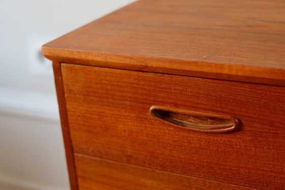 Image 1 of Commode scandinave vintage en teck danemark, 1960
