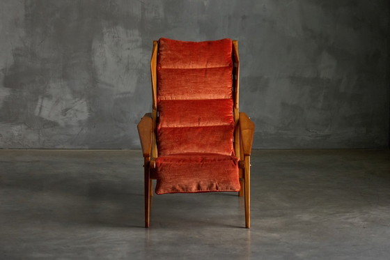 Image 1 of Modello 811 Lounge Chair von Gio Ponti für Cassina, Italien, 1950er Jahre