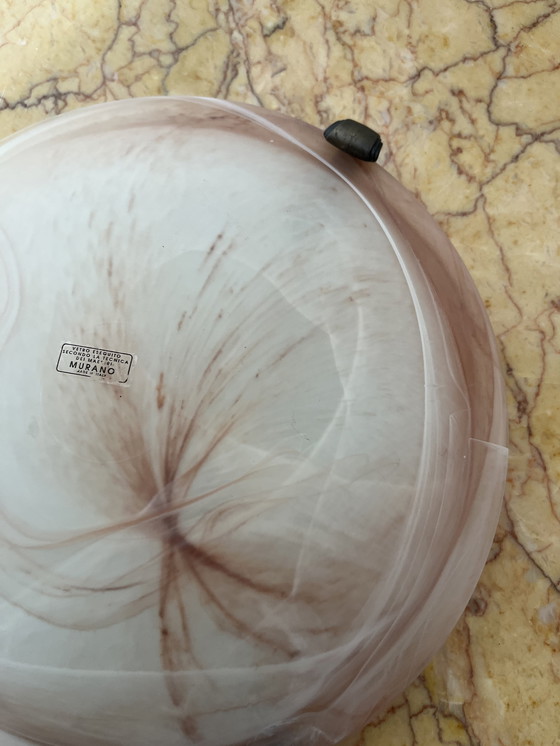 Image 1 of Vintage plafondlamp van Murano