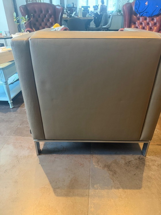Image 1 of Set van 2 Walter Knoll Foster 500 leren fauteuils