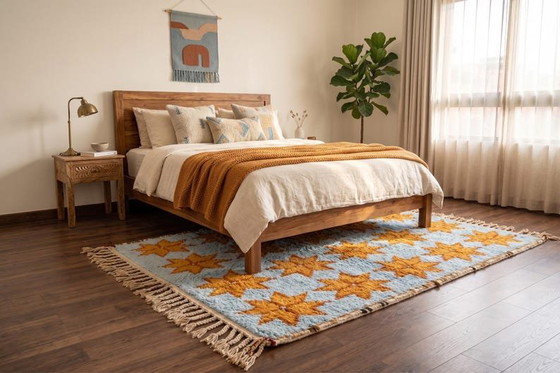 Uniek handgemaakt Berberkleed 200/300 cm – Vloerkleden en tapijten, Wool (photo 7 of 7)