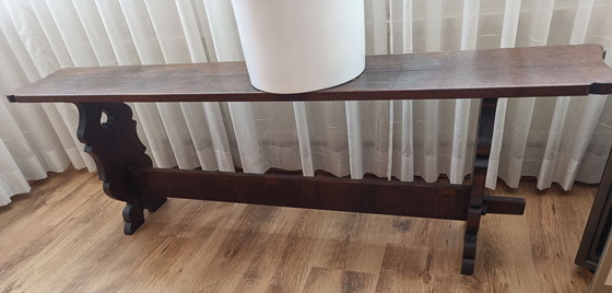 Image 1 of Wooden furniture until Wednesday.