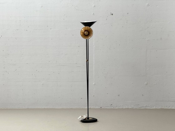 Image 1 of Lampada da terra vintage di BAG Turgi, Svizzera, anni '50