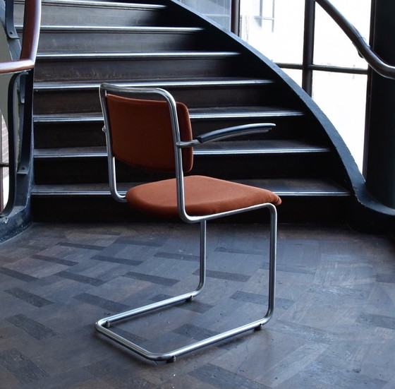 Image 1 of 4 sillas de comedor Gispen 201