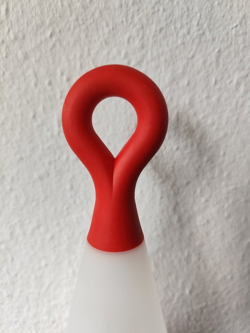 🔴 Rareté ! IKEA SOLVINDEN Lampe solaire rouge - 30 cm | NOUVEAU & inutilisé