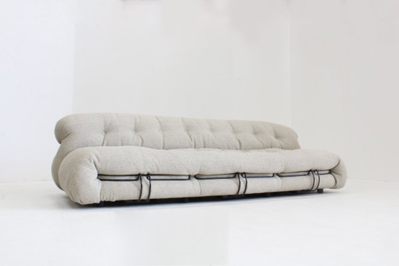 Image 1 of Soriana 3-seater sofa by Afra & Tobia Scarpa for Cassina Italy