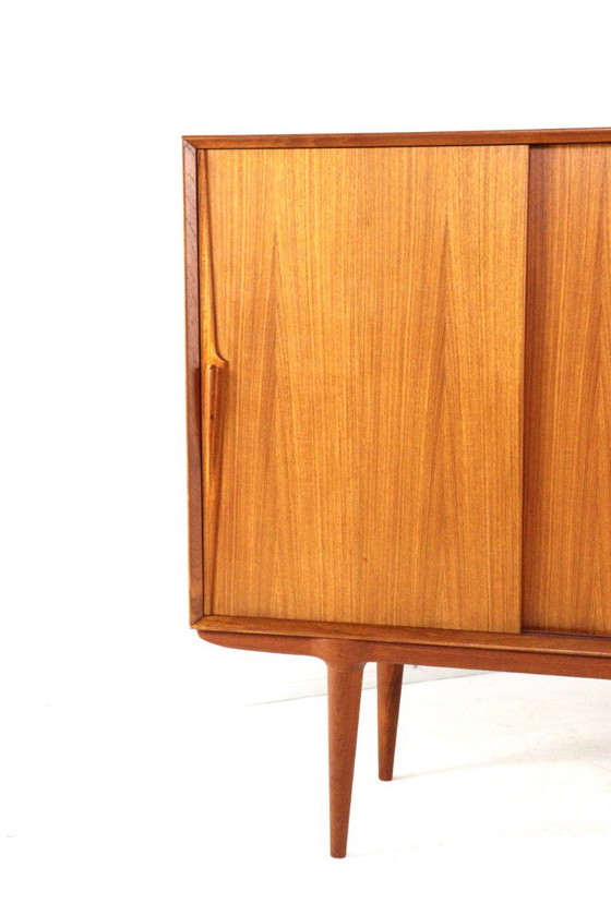 Gunni Omann For Omann Jun Model 19 Cabinet Highboard Vintage Teak – High Boards, Wood (photo 5 of 18)