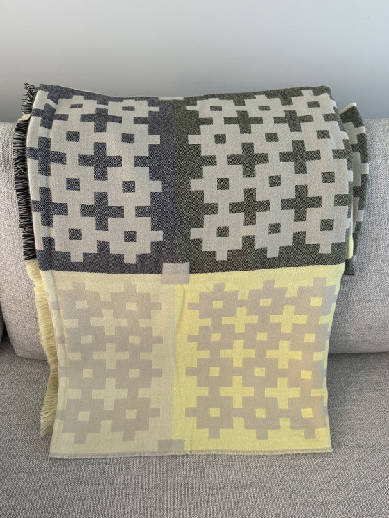 Image 1 of Hay 9, Plaid in Lemon/Gray