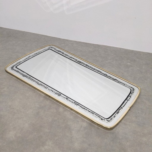 Retro vintage mirror sixties