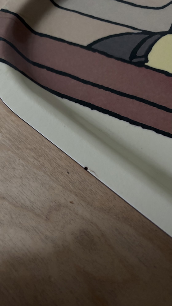 Image 1 of Vintage plateau uit 1995, dienblad, Tintin Tin Tin Kuifje, Hergé, Axis Paris