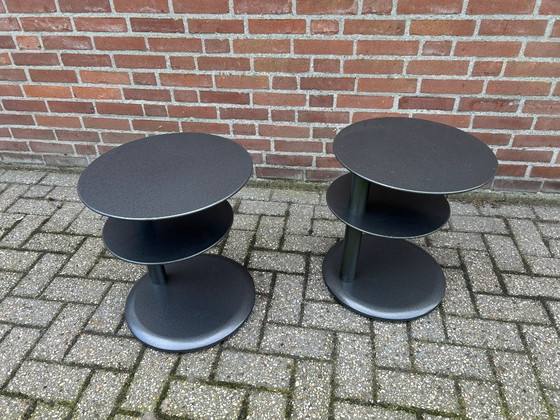 Image 1 of 2x tables d'appoint Leolux Cyclo 2ème génération