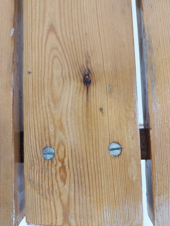 Image 1 of 1 sgabello in pino anni '70 Scandinavia