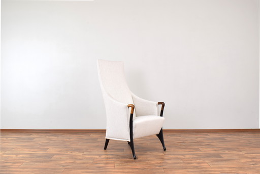 Italian Lounge Chair Progetti By Umberto Asnago For Giorgetti, 1970S.