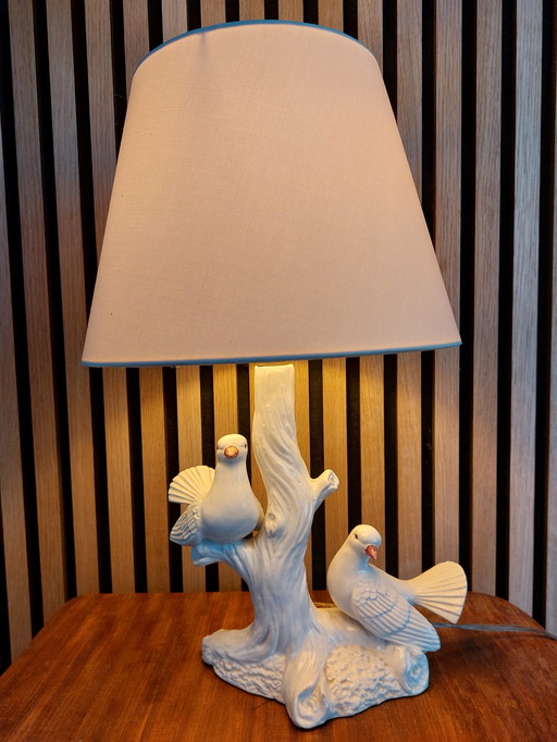 Vintage Italian ceramic table lamp