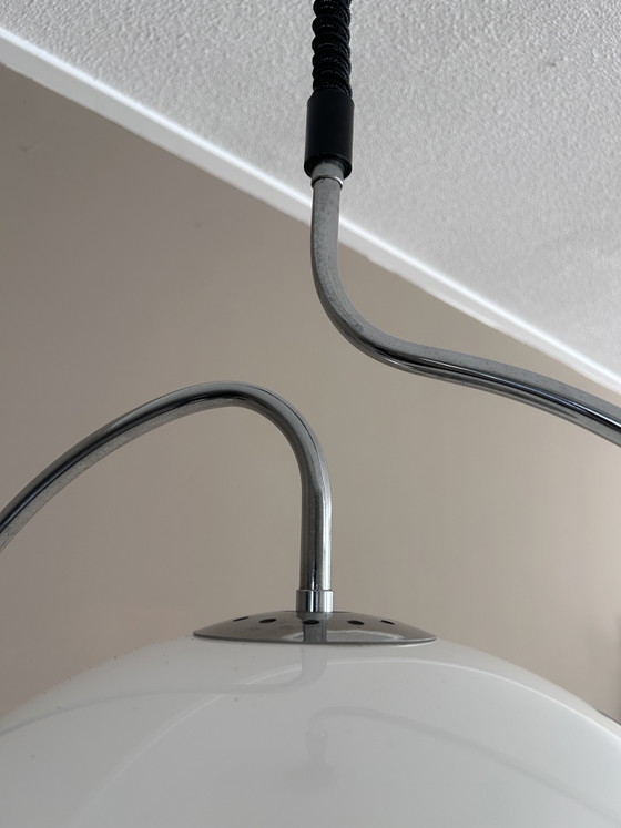 Lampe champignon XL vintage Space Age Dijkstra – Suspensions, Metal, Plastic (photo 7 of 9)