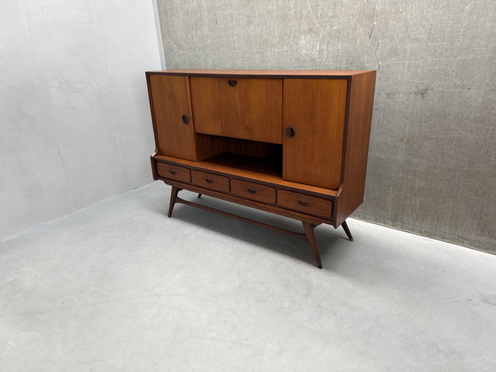 Image 1 of Louis Van Teeffelen Vintage Dressoir, Buffetkast, Barkast