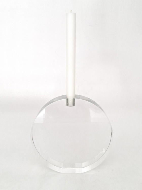 Candlestick Glass Disc – Candle holders (photo 3 of 12)