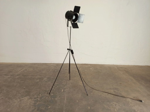 Lampadaire projecteur vintage