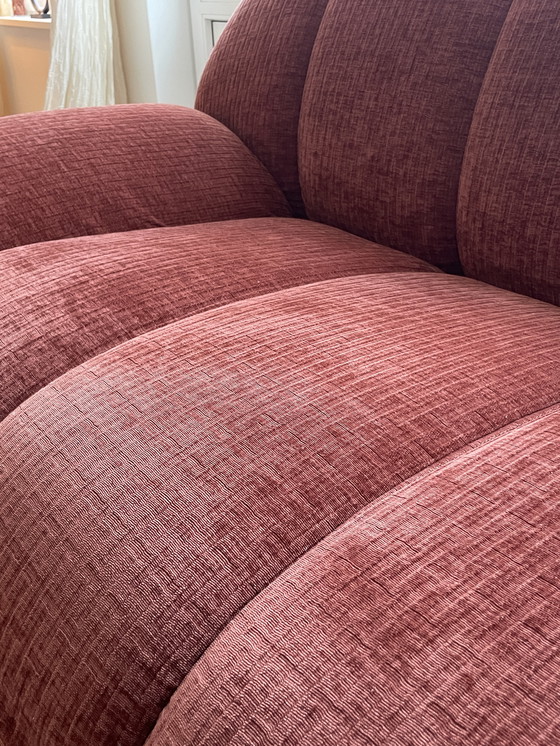 Image 1 of La Redoute Nuria 3 posti - Velluto a costine rosso