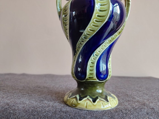 Image 1 of Gustave de Bruyn vases and bowl