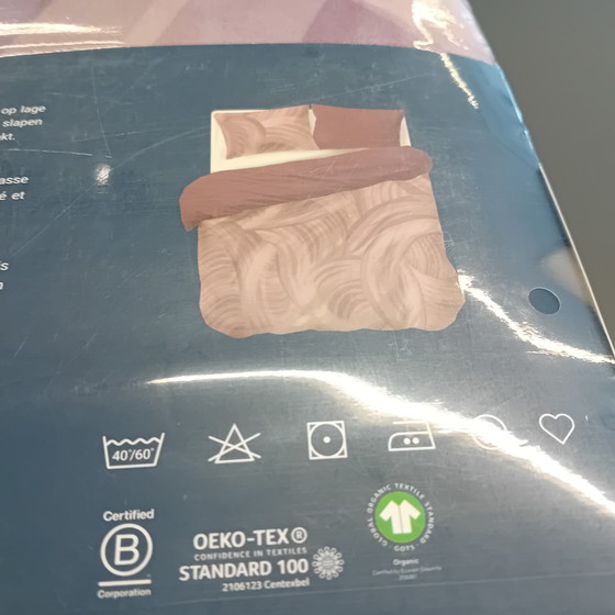 Image 1 of Dekbedovertrek Mauve Twist 240 x 220 cm