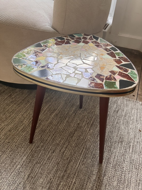 Tavolino Mosaico Vintage – Tavolini, Wood, Stone (photo 5 of 9)