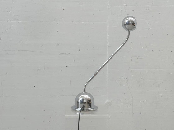 Image 1 of Space Age chrome table lamp, 1970s