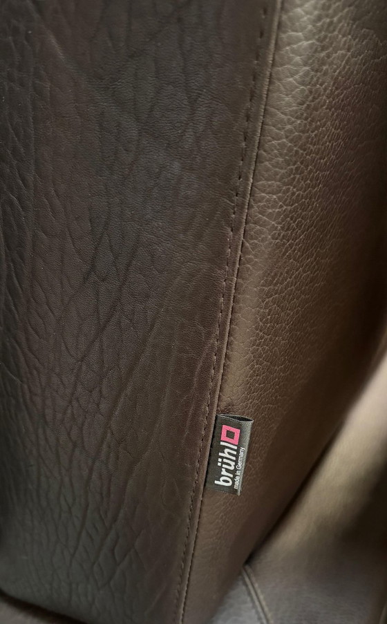 Image 1 of Brühl Moule Sofa Braun 3 Sitzer Schlafsofa Designer Couch