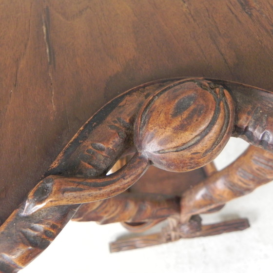 Image 1 of Jugendstil-Teetisch im Stil von Emile Galle