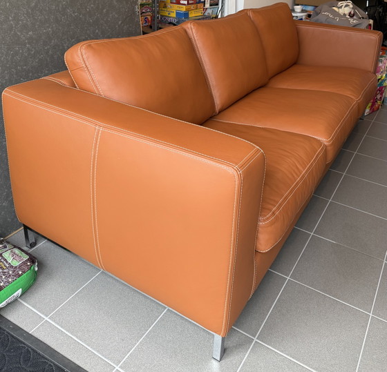 Image 1 of Divano con pouf, nuovo