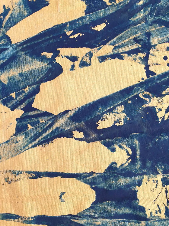 Jürgen Angeler - Golden Eccentric Bird – Paintings & Drawings, Canvas (photo 7 of 17)