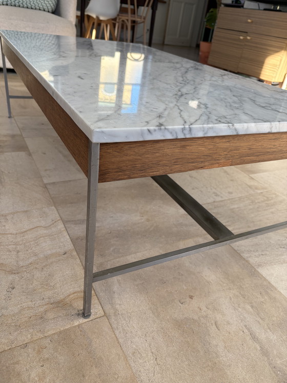 Image 1 of Georges Nelson Design Coffee Table - Marble & Rosewood - 1970