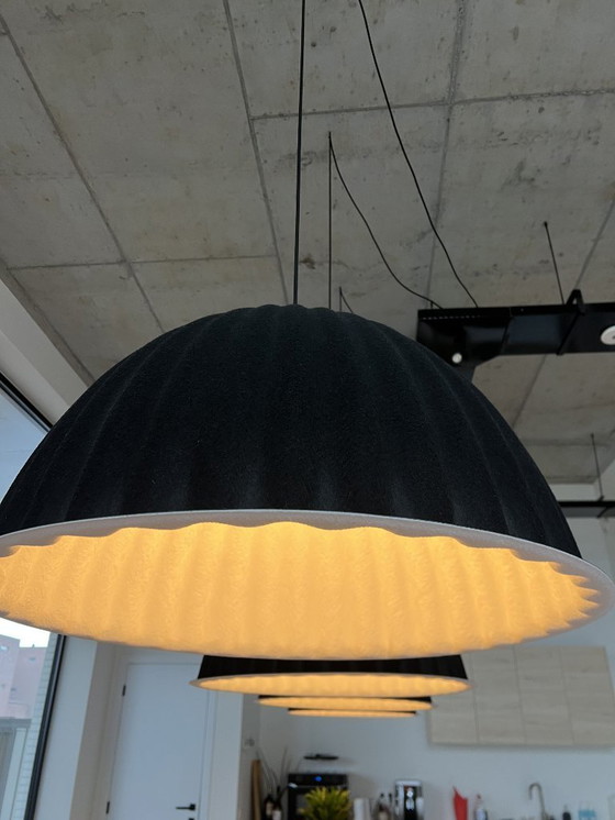 Image 1 of Muuto Under The Bell – Black – Acoustic design pendant lamp