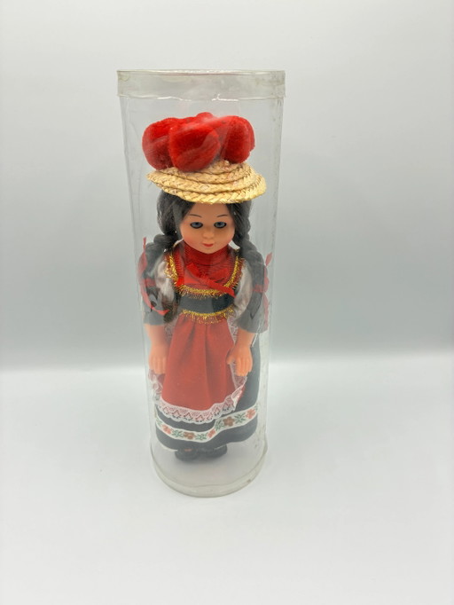 Vintage volkspop - Traditioneel kostuum - In de koker – decoratieve objecten, Plastic