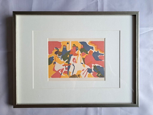 Kandinsky: Oriental. Woodcut from Klänge - Roethel 106