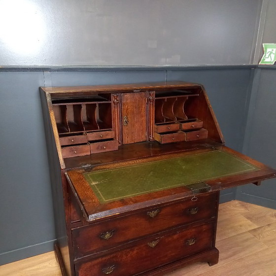 Image 1 of 18th-century English drop-front secretary