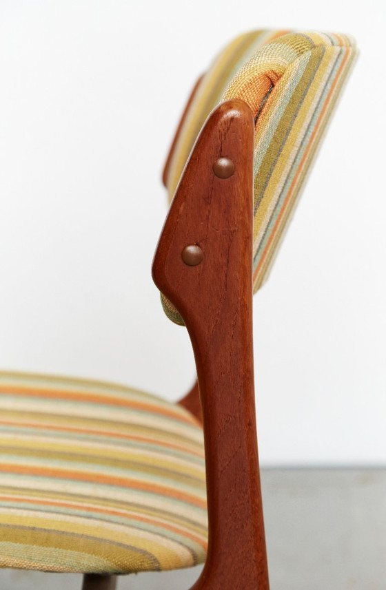 Image 1 of Sedie da pranzo n. 49 di Erik Buch per O. D. Møbler, anni '70, set di 4