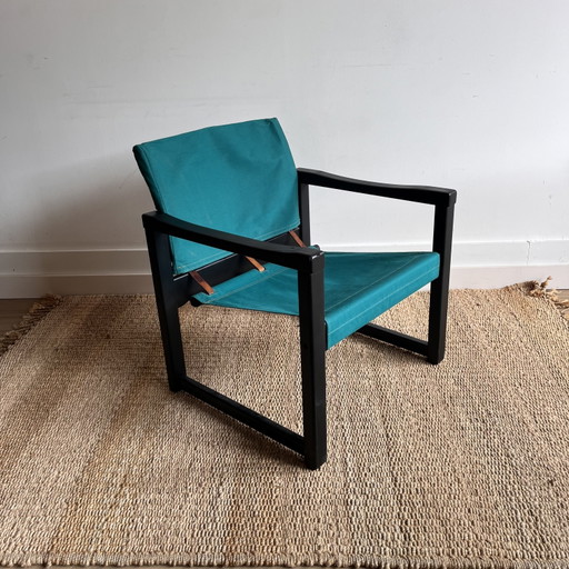 Sillón Diana Safari de Karin Mobring para IKEA (años 70) – fauteuils, Wood, Canvas (photo 2 of 5)