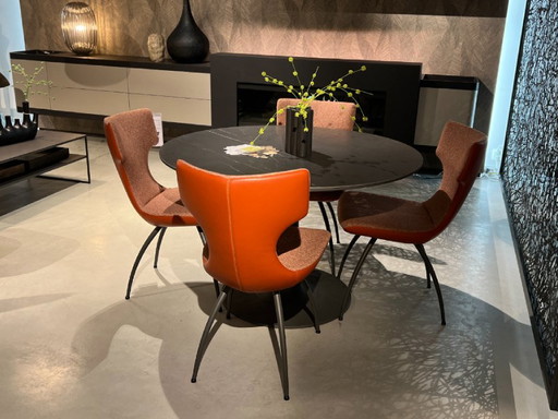 Callas e set – Leolux, eetkamerstoelen, Leather (photo 2 of 8)