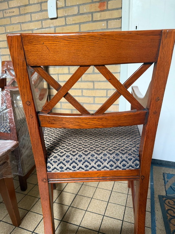 Schuitema set – Dining chairs, Wood, Textile (photo 6 of 13)