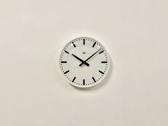 Image 1 of Orologio da parete vintage in bachelite bianca di ESMI, anni '80